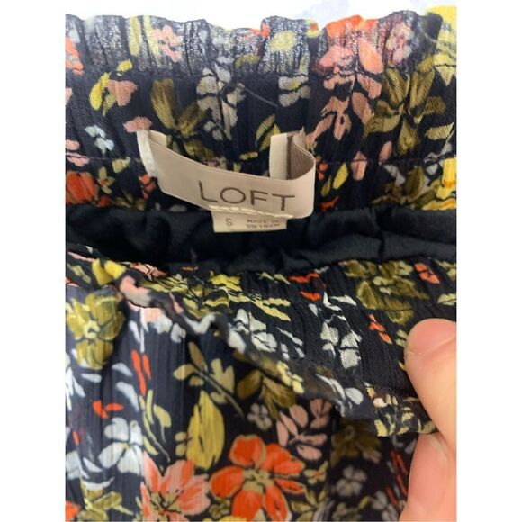 Loft Floral Print Above The Knee Skirt Size S - Picture 4 of 6